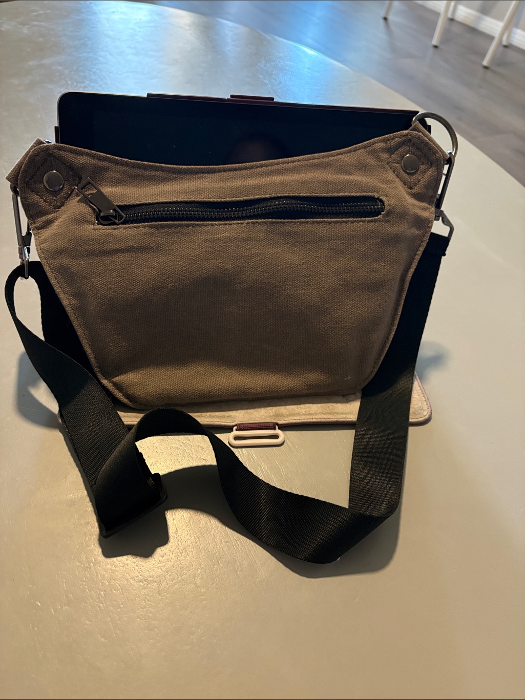 Sipsey Wilder-Canvas Crossbody Bag - Brown — image 3 of 4